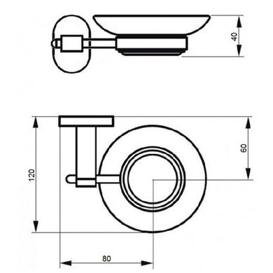 Мыльница Qtap Liberty ORO 1159 25633Qtap (Чехия)