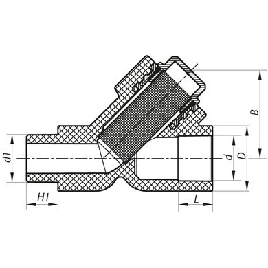 Фильтр грубой очистки 32 PPR KOER K0148.PRO (KP0187)