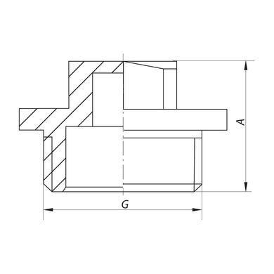 Заглушка 3/4" Н KOER KF.P08M (KF0005)