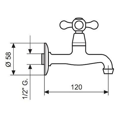 Кран EMMEVI DECO CR12006