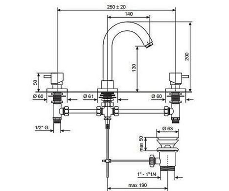 Смеситель для раковины EMMEVI PIPER CR45033