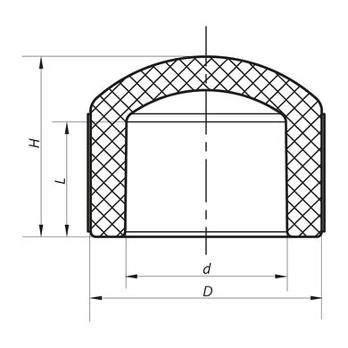 Заглушка 20 PPR KOER K0059.PRO (KP0070)