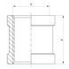 Муфта 2" KOER KF.C20 (KF0015)