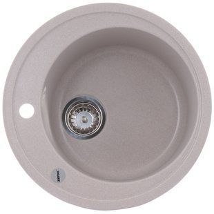 Мийка кухонная ZERIX ZS-510R-06 Бежева (ZX4533)