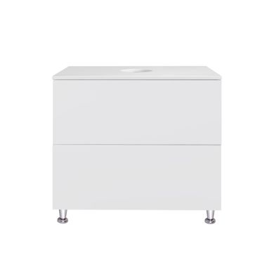 Тумба напольная Qtap Tern 800х616х469 White со столешницей QT1780TNL801W