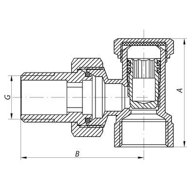 Вентиль 3/4x3/4 KOER KR.902 (KR0139)