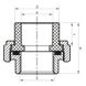 Сгон-американка ВР 20x1/2F PPR KOER K0129.PRO (KP0164)