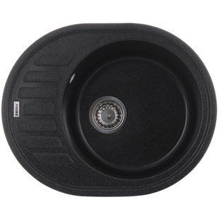 Мийка кухонная ZERIX ZS-6250R-13 Графітна (ZX4553)