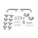 Душова кабіна Lidz Wawel SC100x80.SAT.LOW.FR, скло Frost 5 мм без піддону LWASC10080SATLOWFR2 SD00047618