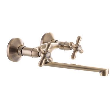 Змішувач настінний HAIBA DOMINOX 361 BRONZE HB0092