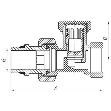 Вентиль 1/2x1/2 "антипротечка" KOER KR.904-Gi (KR0176)