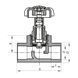 Кран вентильний 40 KOER PPR K0186.PRO (KP0240)