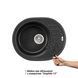 Кухонная мойка Lidz 620x500/200 GRF-13 (LIDZGRF13620500200)
