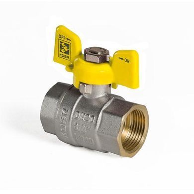 Кран шаровый KOER 3/4" ГГБ ГАЗ (KR.217.G) (KR0041)
