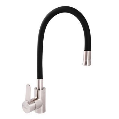 Смеситель для кухни с силиконовым изливом ZERIX LR74004-2 LL1202