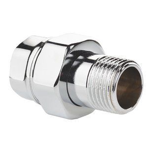Сгон американка (хром) 3/4" прямой KOER KR.341.CHR (KR2703)