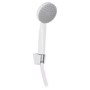 Душевой набор белый (шланг, лейка, кронштейн) Shower SET-02W Zerix ZX3096