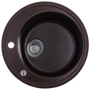 Мийка кухонная ZERIX ZS-510R-12 Коричнева (ZX4536)