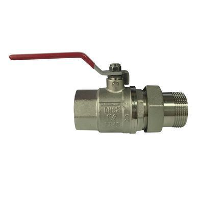 Кран шаровый прямой с американкой SELBA 1 1/4" SL 1509