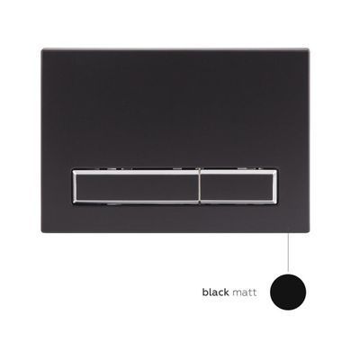 Набор Qtap инсталляция 3 в 1 Nest QT0133M425 с панелью смыва линейной QT0111M08V1091MB + унитаз с сиденьем Robin QT1333046ENRW SD00043011