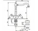 Смеситель для раковины EMMEVI DECO CERAMICA BR121613
