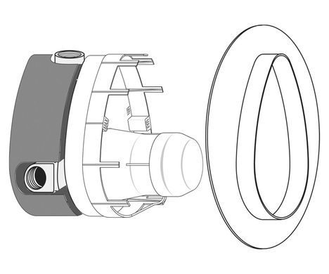 Скрытая часть IDEAL STANDARD A2363NU