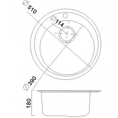 Мойка HAIBA 490 Polish HB0533