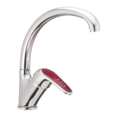 Смеситель для кухни HAIBA MAGIC 777 ГАЙКА RED HB0680