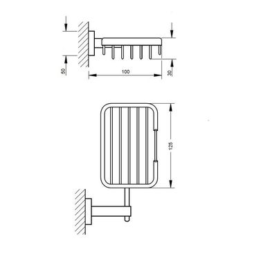 Мыльница Qtap Liberty 1156 ORO 25185Qtap (Чехия)